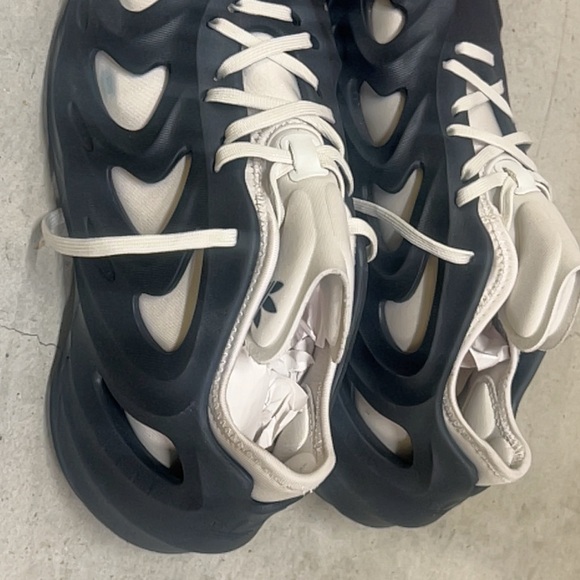 adidas Dark blue and White Athletic Shoes